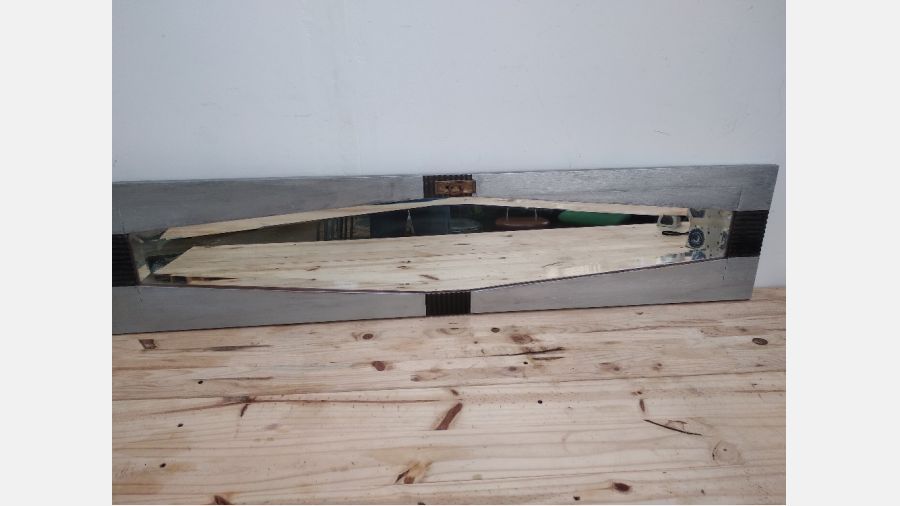 Espelho Vintage prateado