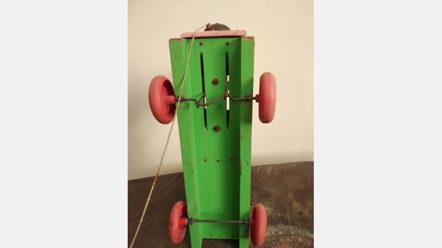 Boneco em madeira  beep beep Looney tunes