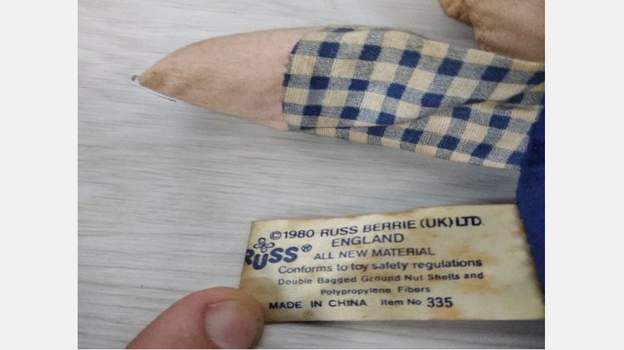 Boneco Wilbur& Friends Vintage 1980