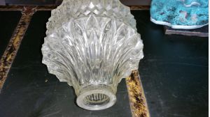 Abajour em vidro dos anos 60