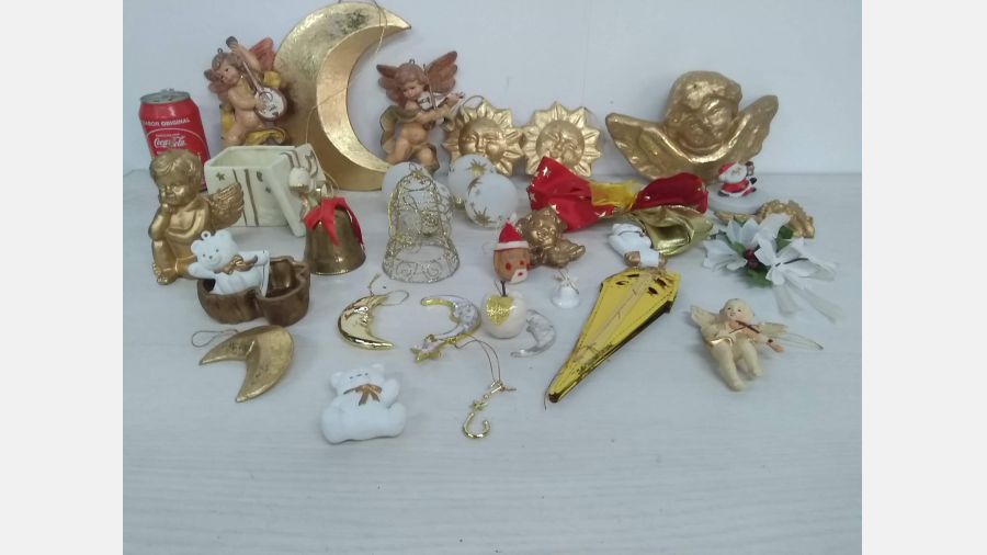 32 Peças de Decoração de natal Vintage 