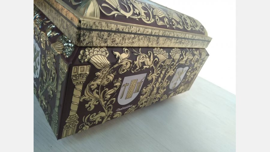 Caixa Vintage alemá para decoraçao Natal