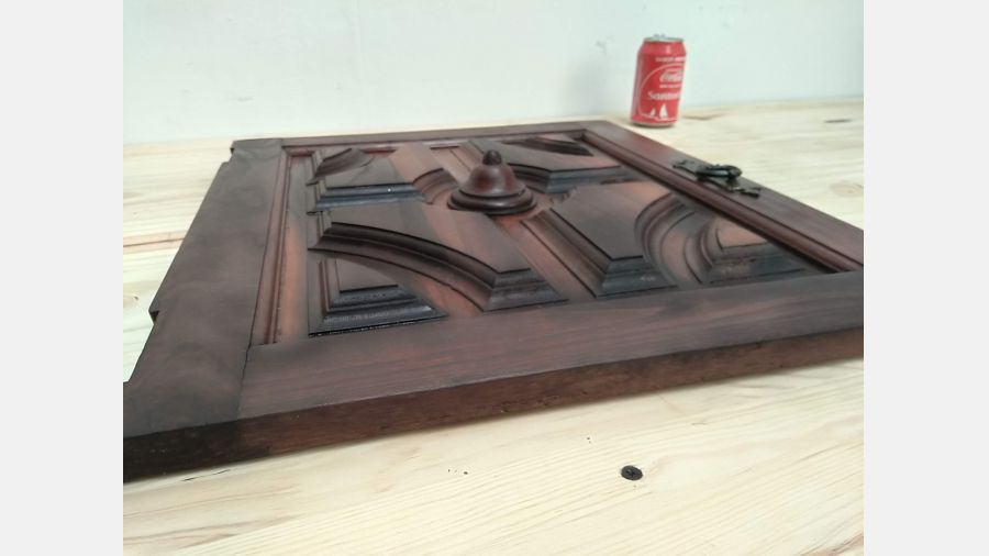 Porta Madeira Carvalho Esqª anos 70 Para decoração