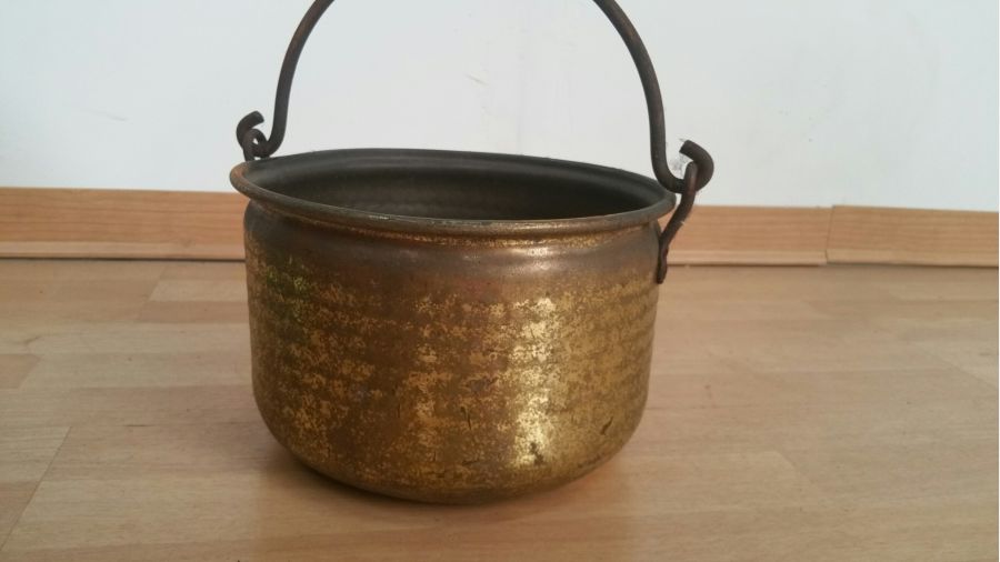 Pote de latão/ Cobre