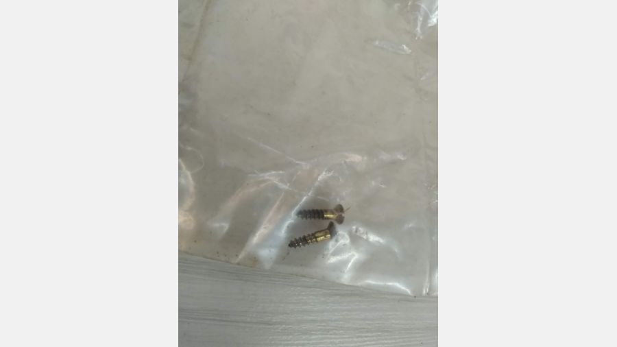 Antigos Cabides de Porta em Latão Novos