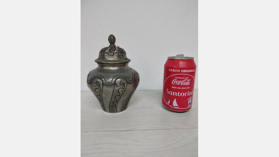 Pote açucareiro em estanho