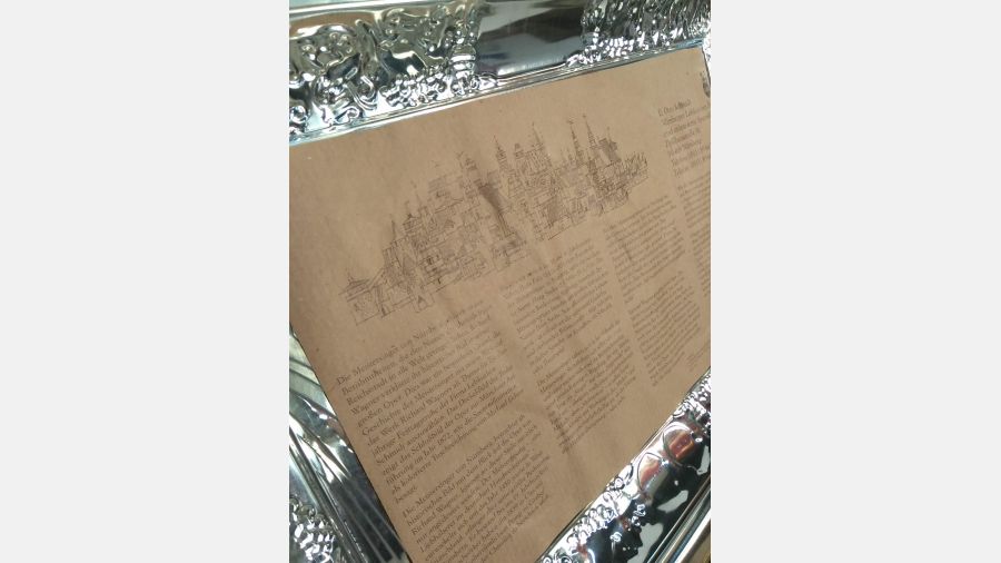 Caixa Vintage alemá para decoraçao Natal