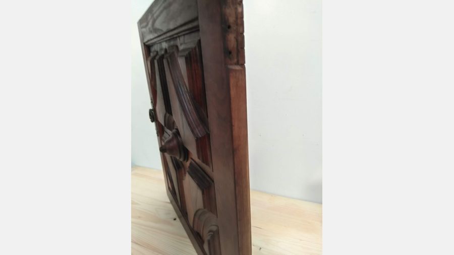 Porta Madeira Carvalho Esqª anos 70 Para decoração