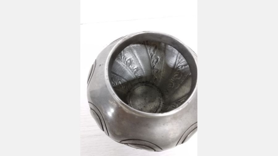 Pote açucareiro em estanho