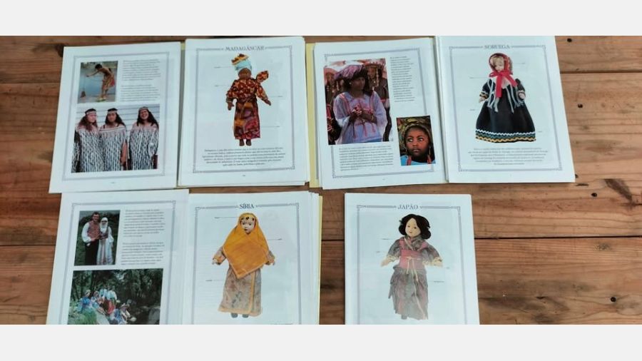 Grande coleção bonecas porcelana 79 BONECAS DO MUNDO