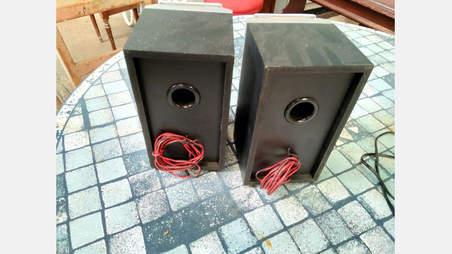 Par de colunas de som HIFI