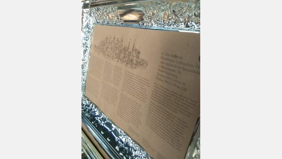 Caixa Vintage alemá para decoraçao Natal