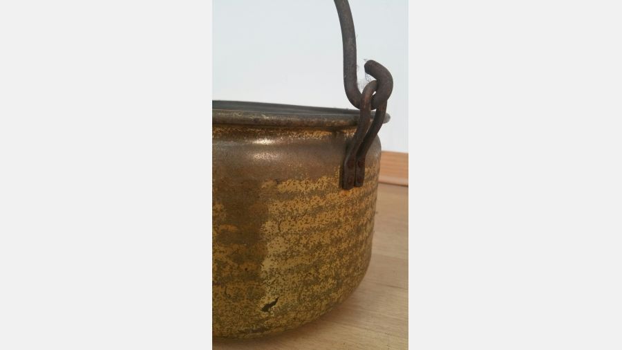 Pote de latão/ Cobre