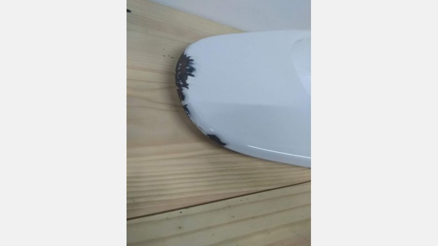 Penico Bacio Arrastadeira anos 60 em esmalte