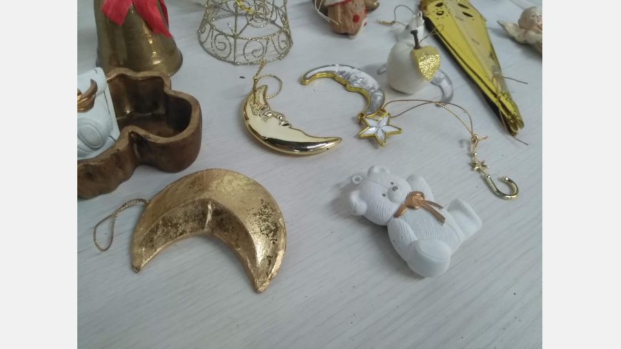 32 Peças de Decoração de natal Vintage 