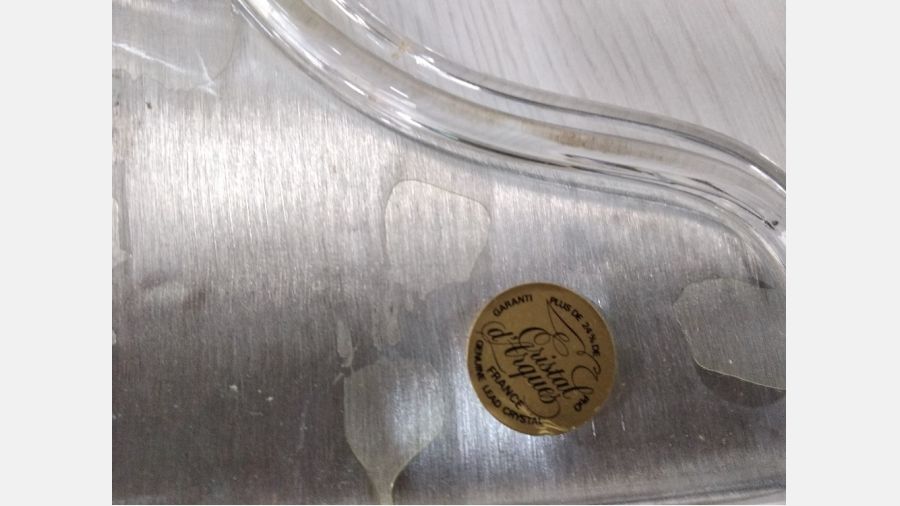 Piano de decoração em Cristal