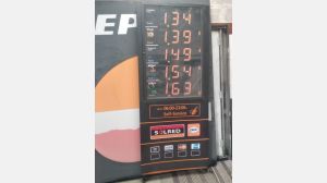 Display de preços Repsol Combustiveis