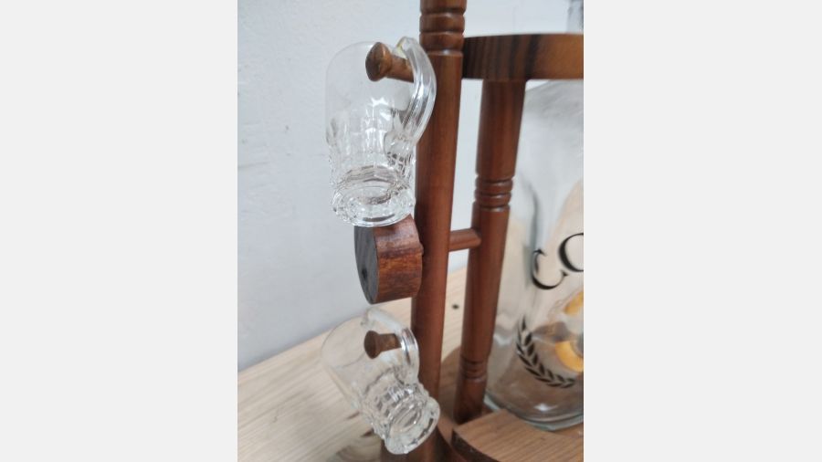 Garrafa de Cognac decoração