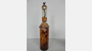 Candeeiro a óleo em garrafa