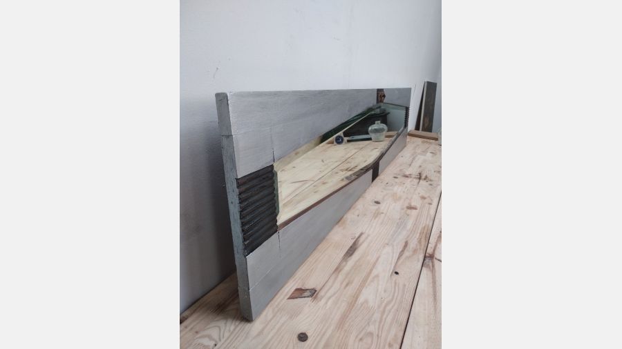 Espelho Vintage prateado