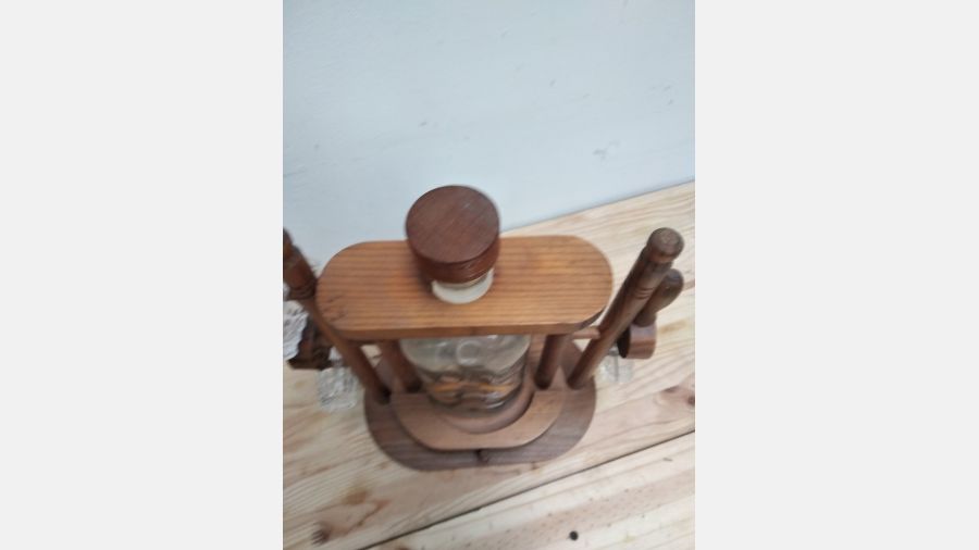 Garrafa de Cognac decoração