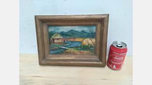 quadro pintada á Mão