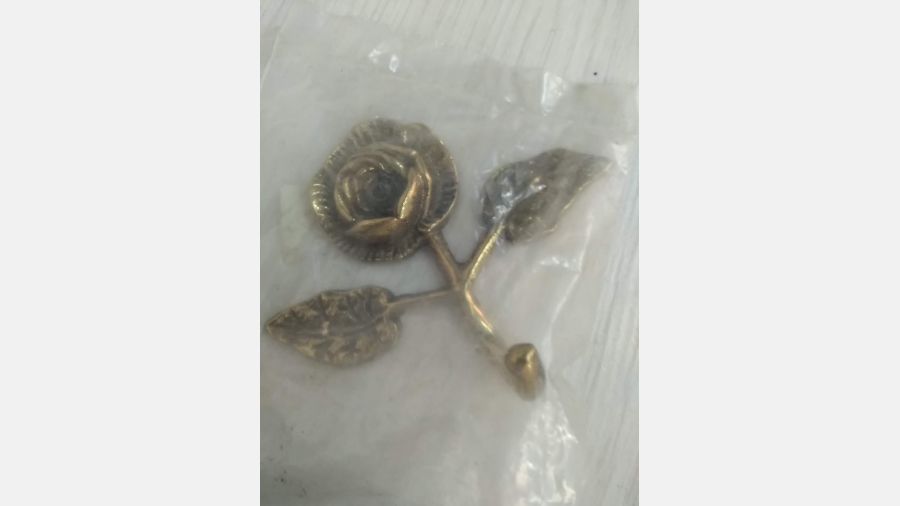 Antigos Cabides de Porta em Latão Novos