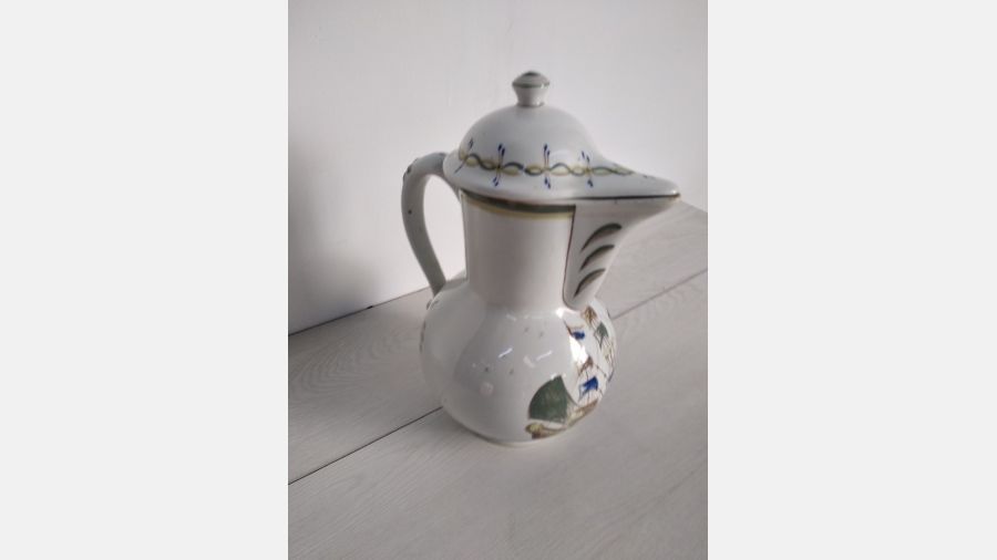 Jarra cerâmica / bule muito rara edição limitada