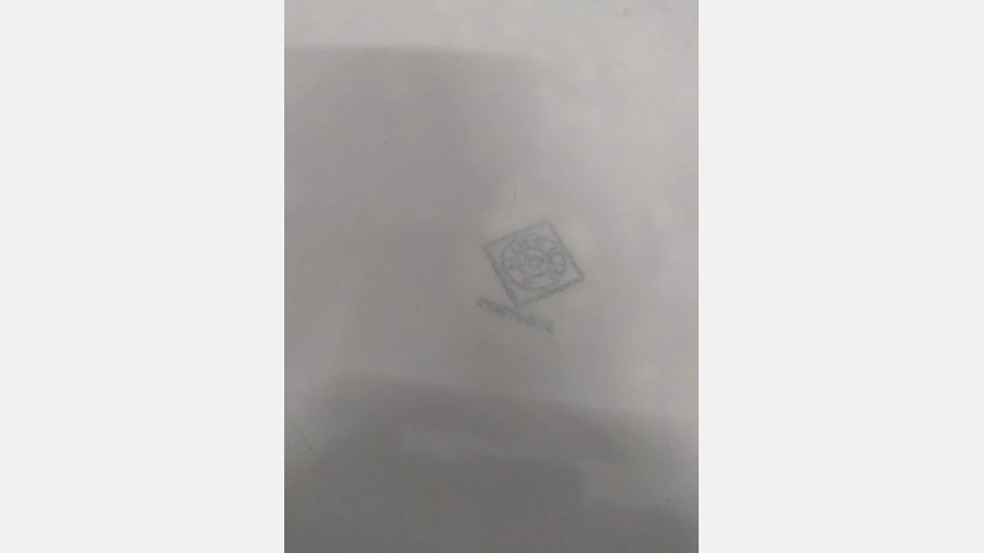 Penico Bacio Arrastadeira anos 60 em esmalte