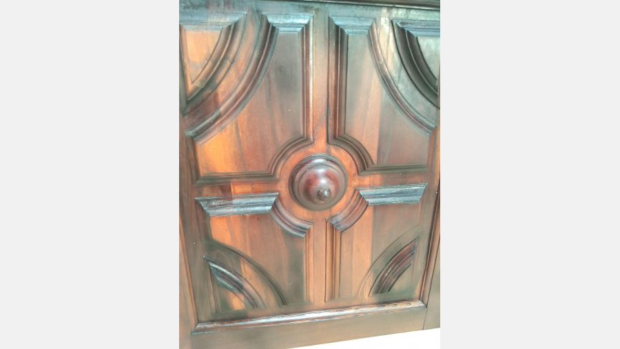 Porta Madeira Carvalho Esqª anos 70 Para decoração