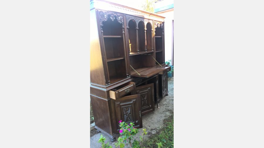 Móvel Aparador Estante Cristaleira de sala