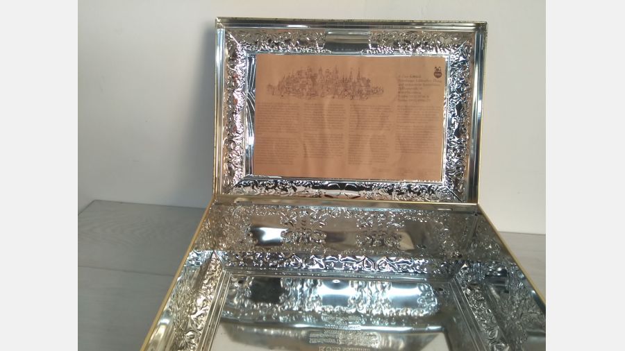 Caixa Vintage alemá para decoraçao Natal