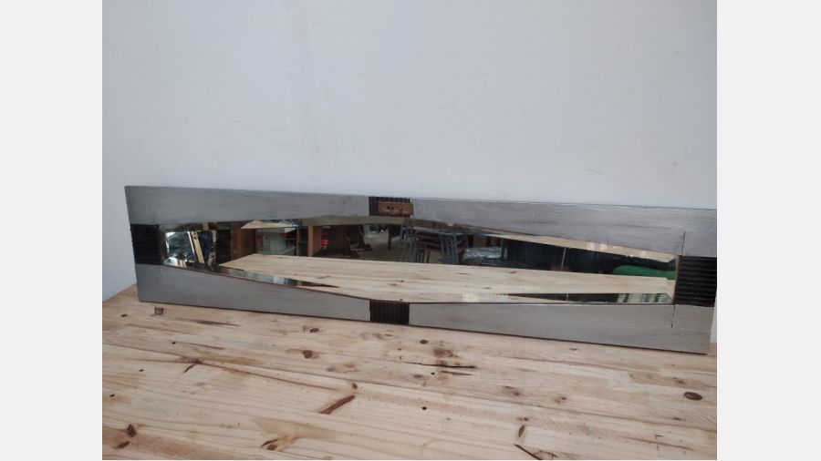 Espelho Vintage prateado