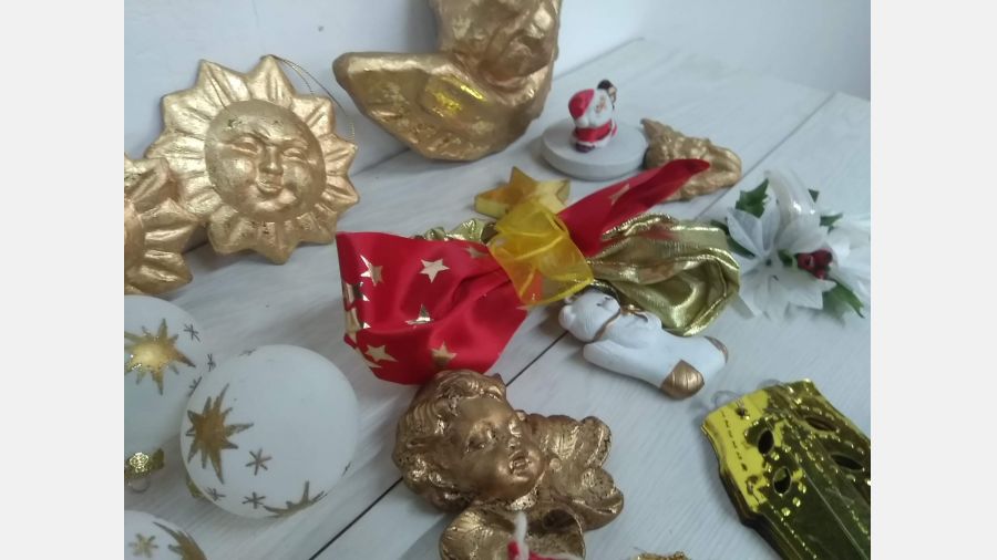 32 Peças de Decoração de natal Vintage 