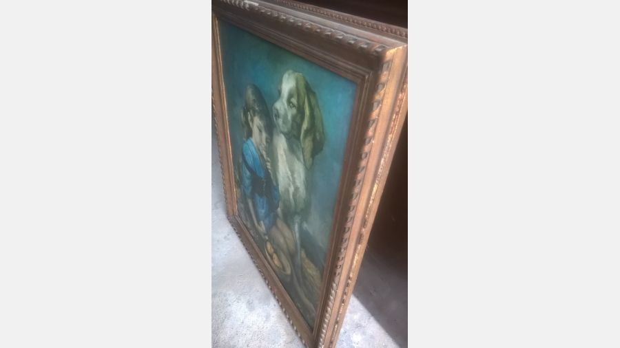 Moldura Quadro réplica Francisco Ribera  