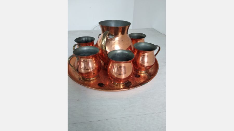 Serviço de bebida de antigas tabernas