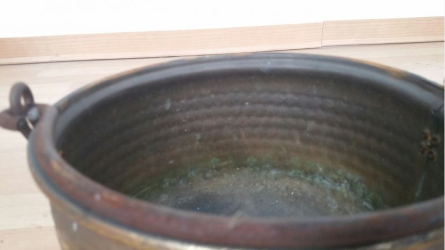 Pote de latão/ Cobre