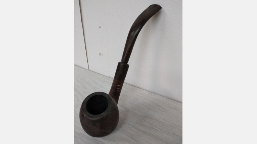 Cachimbo em madeira de 1950